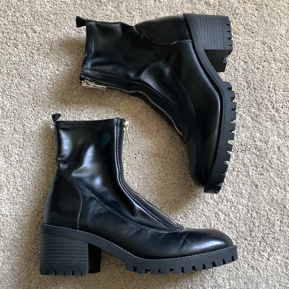 Madden Girl zip up boots - Picture 2 of 6
